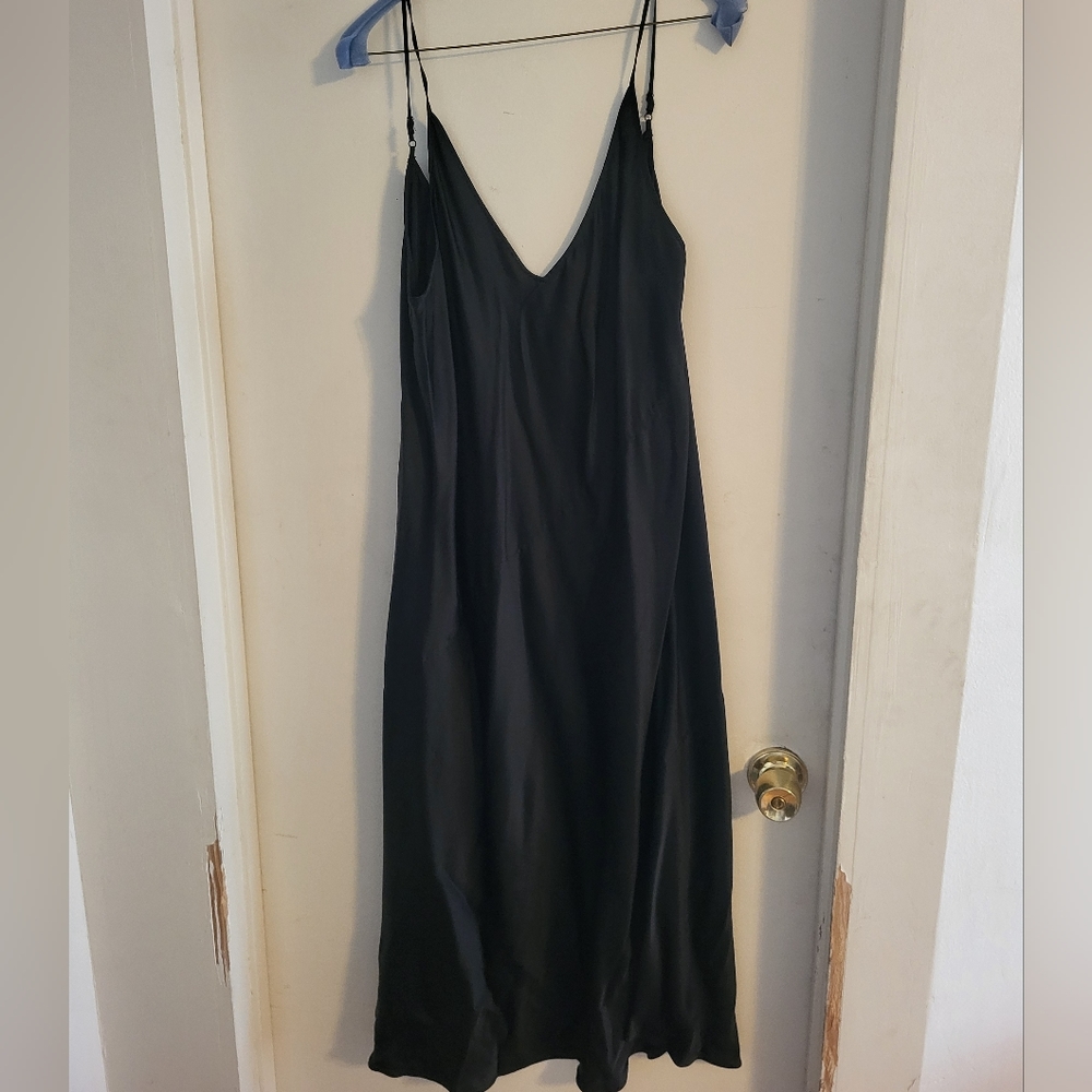 MM Lafleur 100% Silk Slip Dress Size 1+